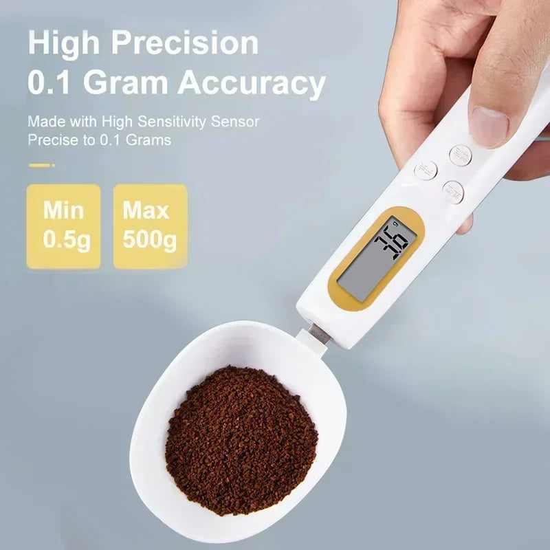Spoon Scale USB Rechargeable Complementary Food Weighing