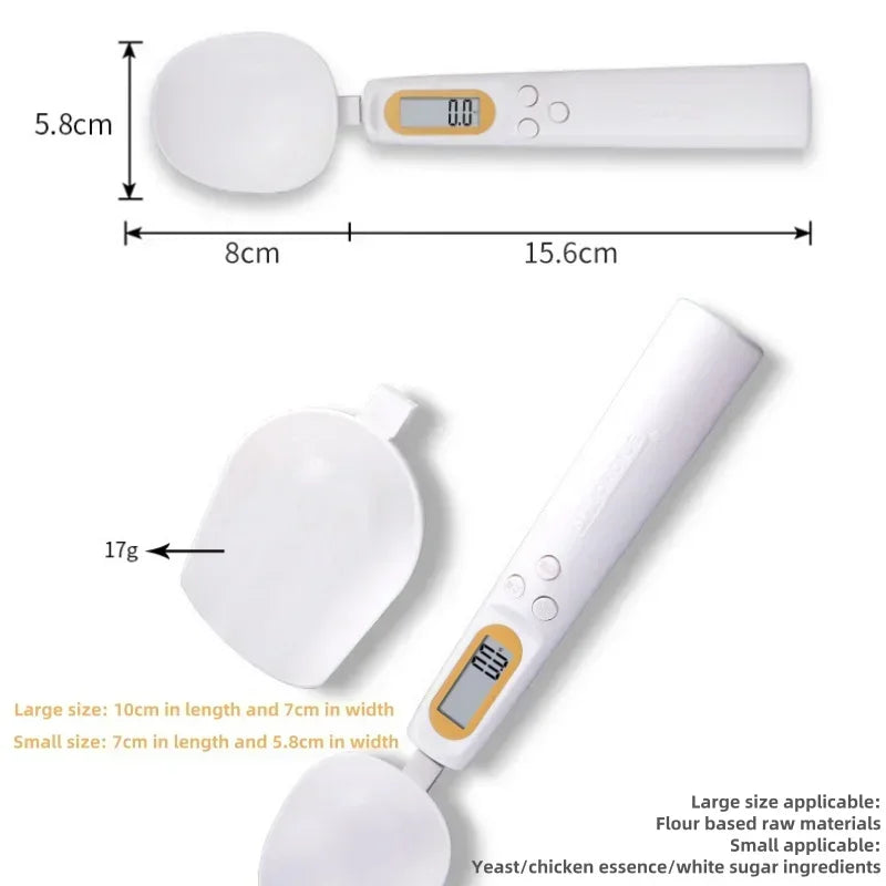 Spoon Scale USB Rechargeable Complementary Food Weighing