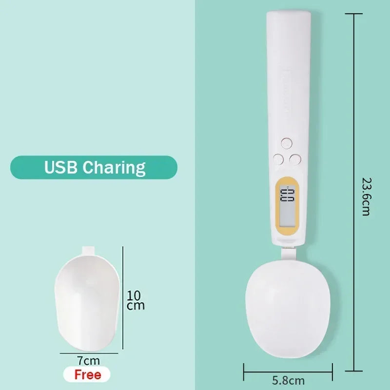 Spoon Scale USB Rechargeable Complementary Food Weighing