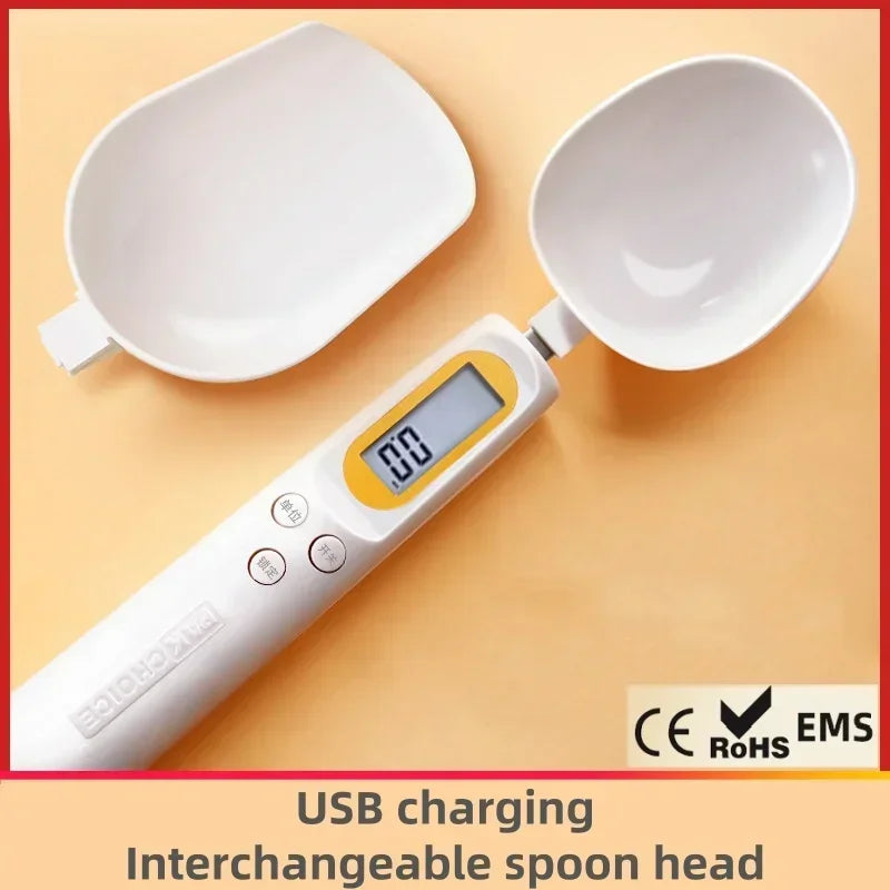Spoon Scale USB Rechargeable Complementary Food Weighing